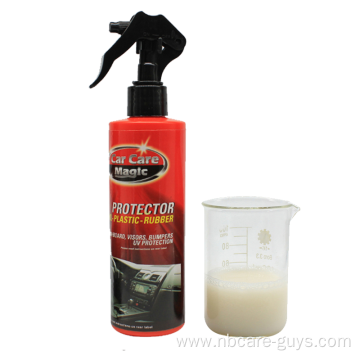 Dashboard Polish for car interior cleaner plastic coating